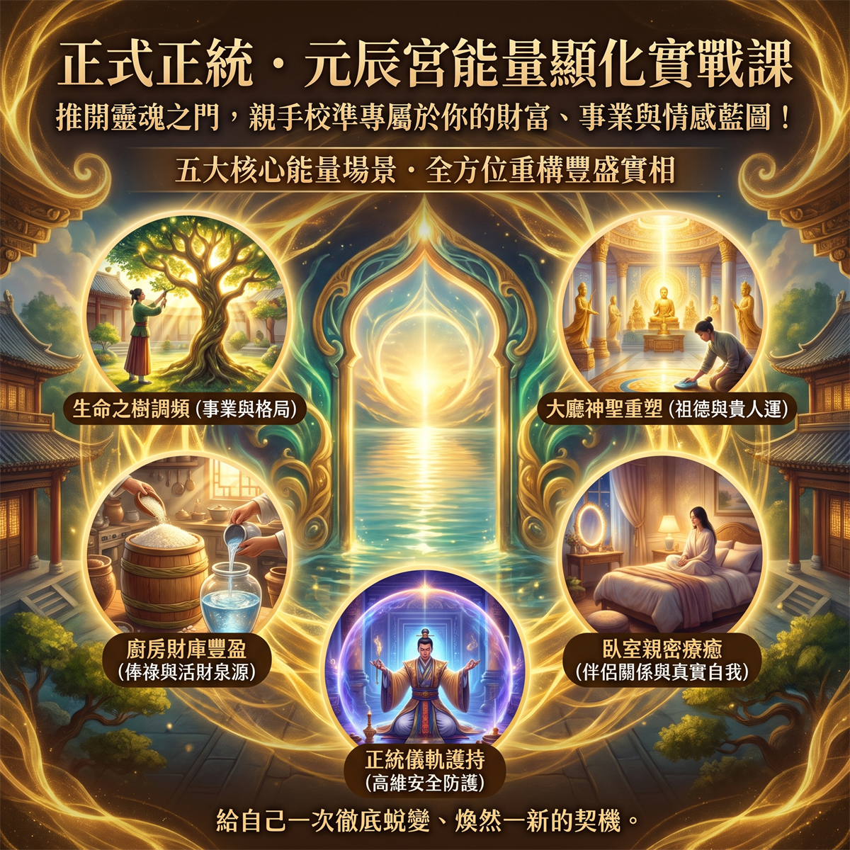 觀元辰與觀落陰實戰教學